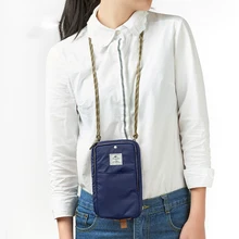 Нулевой кошелек открытый спортивный чехол для мужчин женщин Mutli-Purpose сумка с молнией чехол сумка для паспорта билеты карточки многоцветный