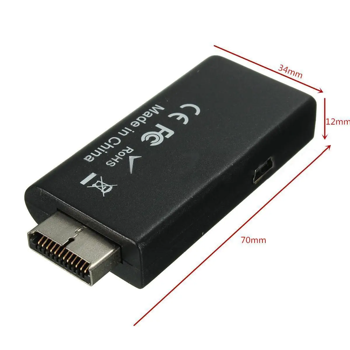 EastVita Лидер продаж для PS2 к HDMI аудио-видео конвертер адаптер с 3,5 мм аудио Выход для HDTV 2017 хорошо продаваемый товар Фирменная Новинка ar30