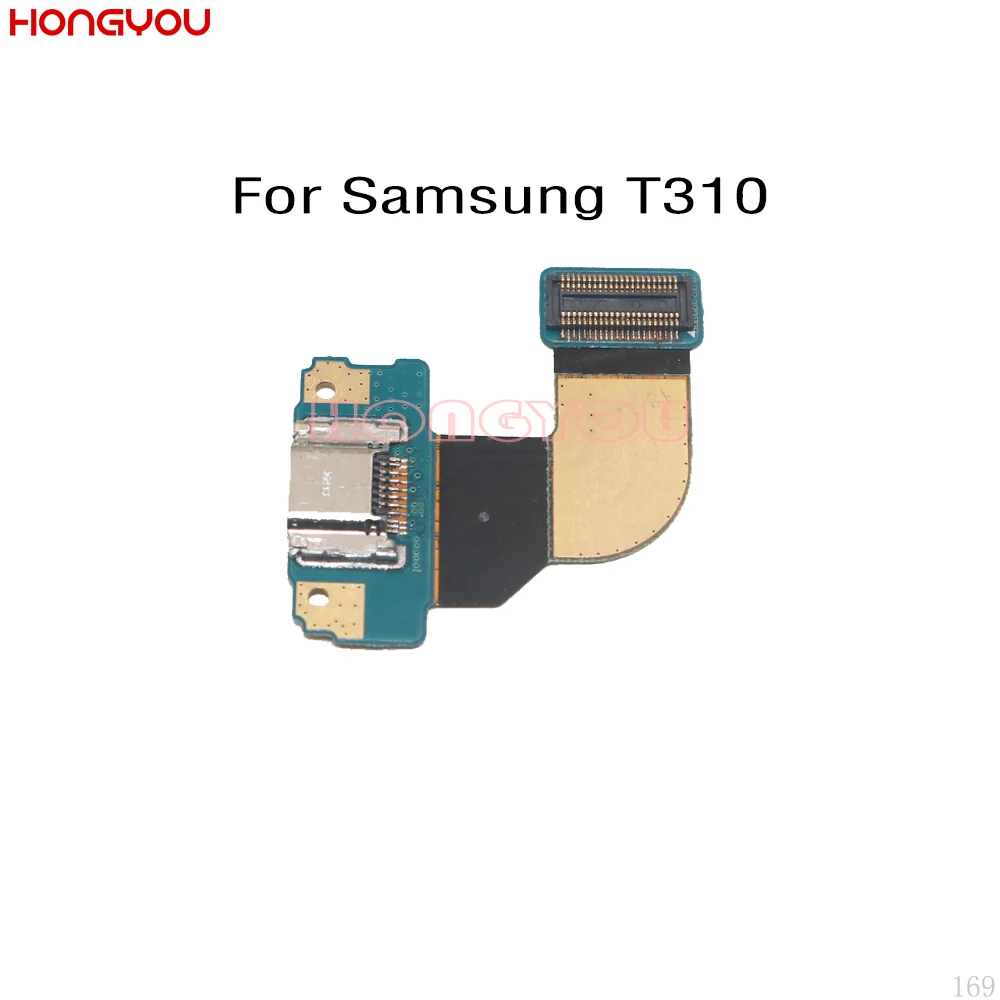 30 шт./лот для Samsung Galaxy Tab 3 10. 0 T310 SM USB коннектор док станции гибкий кабель разъем