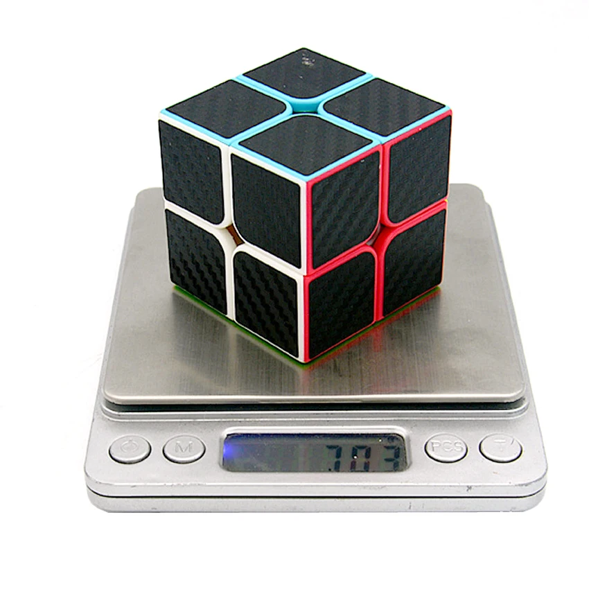 57 мм классический магия игрушки Cube3x3x3 ПВХ Стикеры блок головоломки Скорость Cube Красочные обучения Развивающие кубик-головоломка Мэджико игрушки