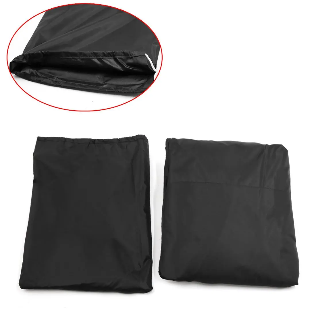 Uxcell Motorcycle Cover Universal Outdoor Uv Protector for Scooter Waterproof Bike Rain Dustproof Cover for Yamaha Suzuki Etc.