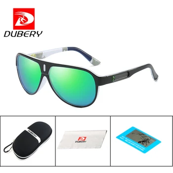 

DUBERY Brand Design Polarized Sunglasses Men Driving Shades Male Retro Sun Glasses for Men Summer Mirror Goggle UV400 Round