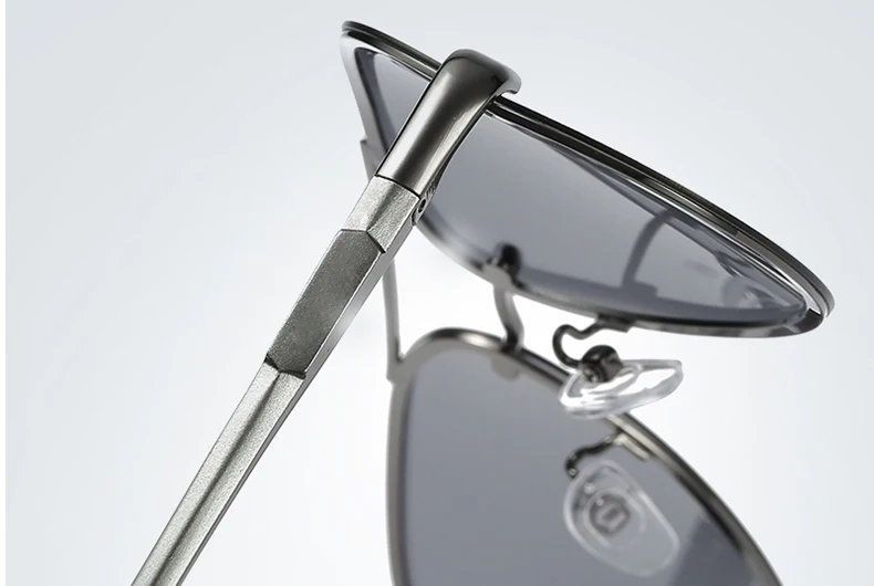 Поляризованные HD солнцезащитные очки из алюминиево-магниевого сплава, модные мужские зеркальные солнцезащитные очки для вождения, мужские очки для рыбалки, женские очки для мужчин