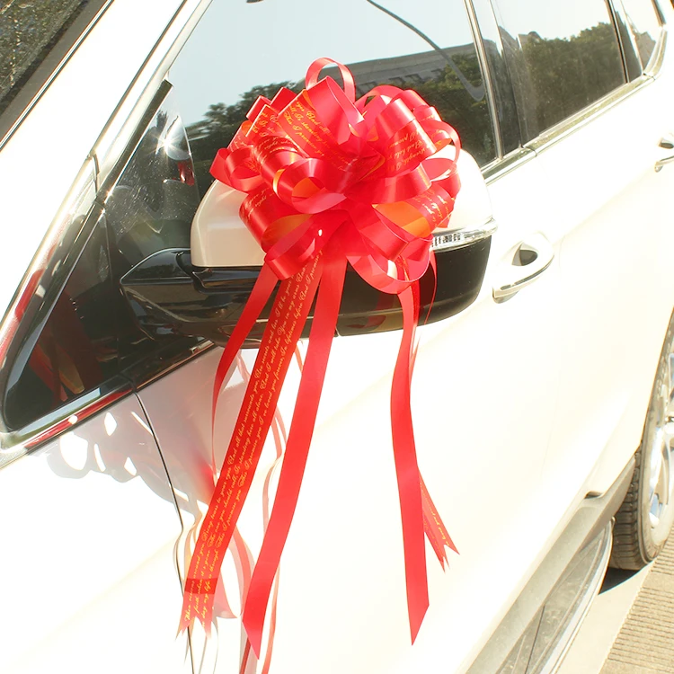 Selling 10pcs/lot 7cm Wedding car garland Party Decor English alphabet