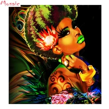 diamond painting custom photo"Africa women"pictures of rhinestones diamond embroidery sale christmas gift,decorations for home