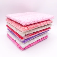 Novo (144 pçs/lote 2cm cabeça multicolorido pe rosa espuma mini buquê de flores cor sólida/scrapbooking artificial espuma rosa flores