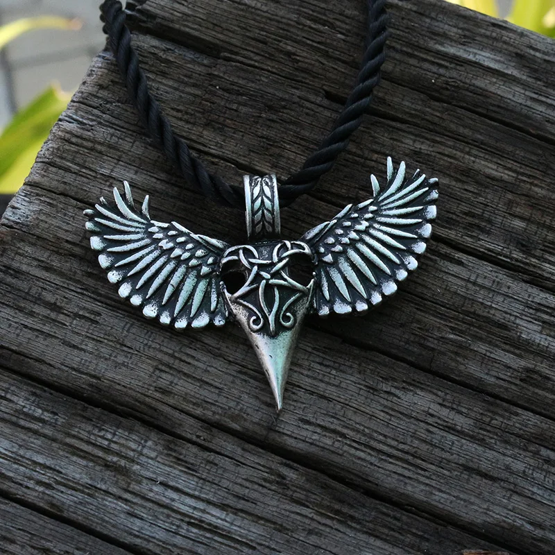 1 шт. мужской кулон viking raven|Ожерелья с подвеской| |