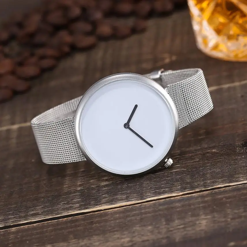 

White Minimalist Simple Fashion Wristwatch Classics Analog Women's Quartz Watch Casual Gift Marble Strap hand clock 2018 #D