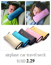 Автомобильная подушка для шеи, поддерживает подголовник для самолета, дорожная Милая Подушка для детей, ремень безопасности, наплечная Подушка, защита детей