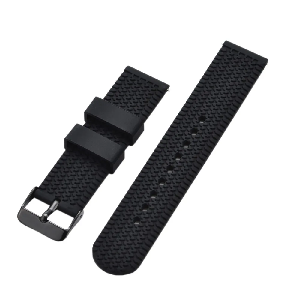 

Bemorcabo Quick Release Watch Bands 18mm, 20mm or 22mm Soft Silicone Replacement Watch Straps