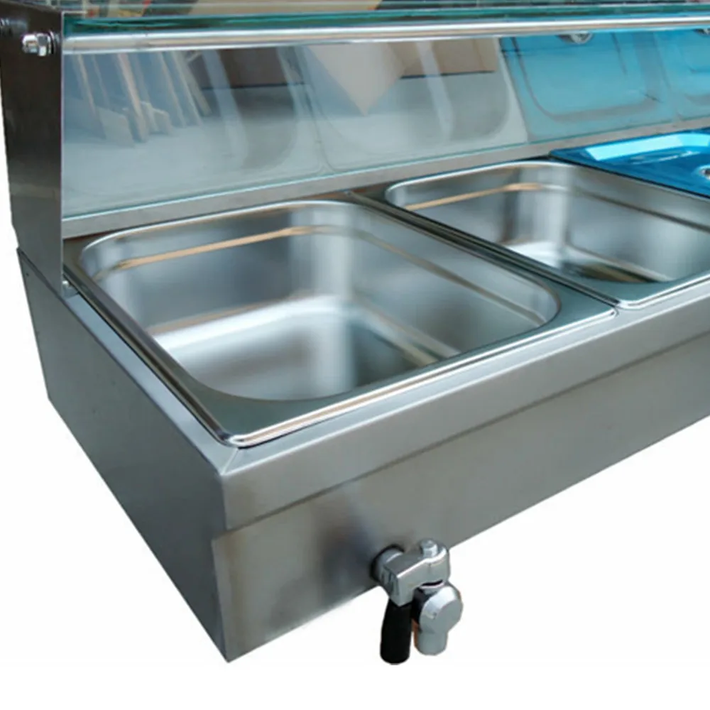 3*1/2 коммерческий Bain Marie подогреватели пищи Ресторан Bain Marie оборудование Bain Marie коммерческий буфет