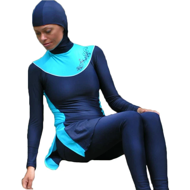 2016 Muslim Swimwear Islamic Swimsuits For Muslima Covered Swimsuits ...