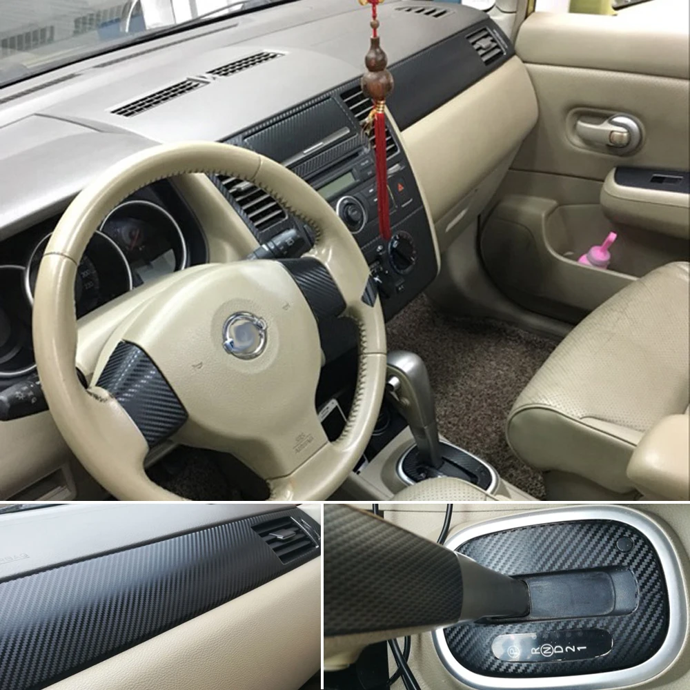 Для Nissan Tiida 2005 2010 внутренняя панель Центрального управления Ручка двери 3D/5D