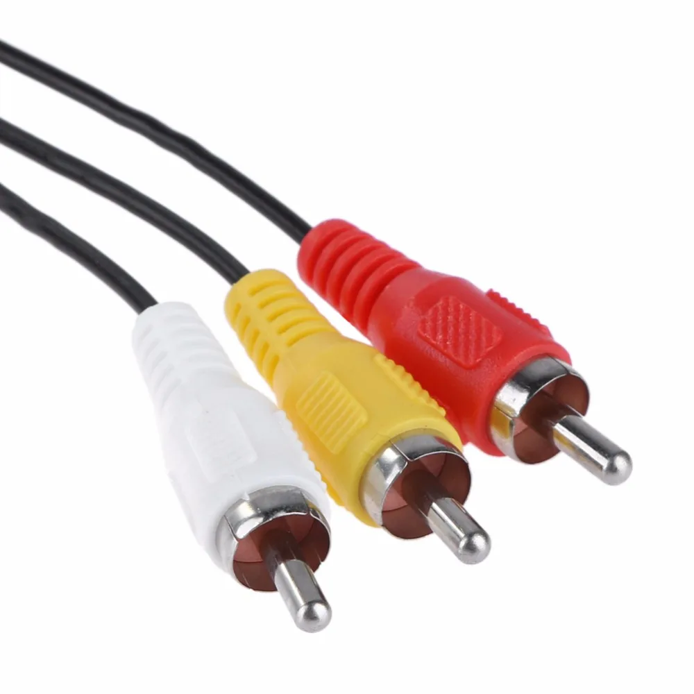 Кабель ALLOYSEED для Sony PlayStation 2 3 PS2 PS3 SYSTEM 1 8 м/6 футов AV to RCA|cable line|cable forcable rca |