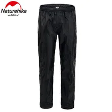 NatureHike Для мужчин Для женщин складной дождь брюки для девочек лыжные брюки плащ Водонепроницаемый непромокаемые брюки восхождение, кэмпинг походы брюки
