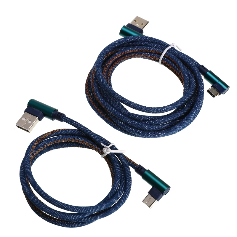 Кабель USB C 90 градусов USB 3,1 A к usb type C левый/правый угол синхронизации данных и зарядный шнур USB-C адаптер конвертер двойной угловой