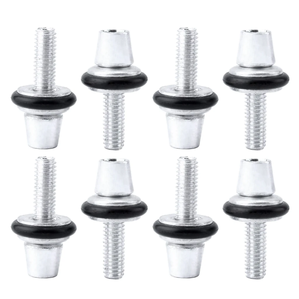8Pcs/Lot Replacement Road Bike Brake Caliper Adjustment Screws / Fixing Bolts  M6 - Fixie Road Bicycle Fitting Aluminum Alloy