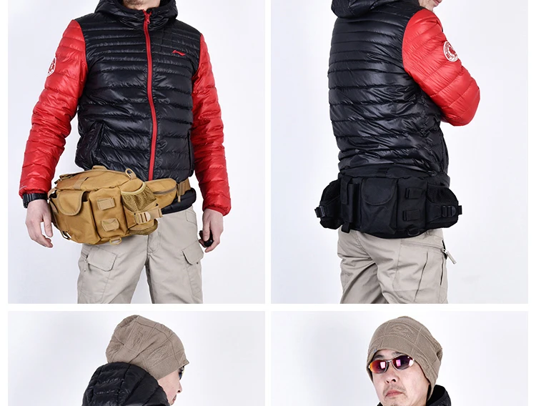 Big Camping Hunting Travel Hiking Fanny Pack Outdoor Multi-Purpose Messenger Bags Military Tactal Sports Waist Bags (4)