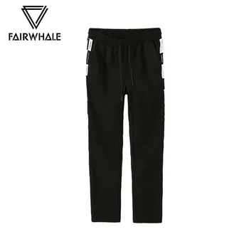 

Mark Fairwhale 2019 sping summer young men causal daily fashion comfortable elasticed waist pocket straight pants 718222018931