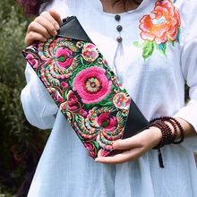 Сумка для ноутбука 041416 горячая Распродажа в этническом стиле Женская Вышивка Цветочный День клатч дамская сумочка-конверт сумка