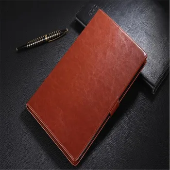 

Crazy Horse Oil wax Leather cover for SAMSUNG Galaxy Tab A 10.1 T580 T585C T580N tablet case high quality