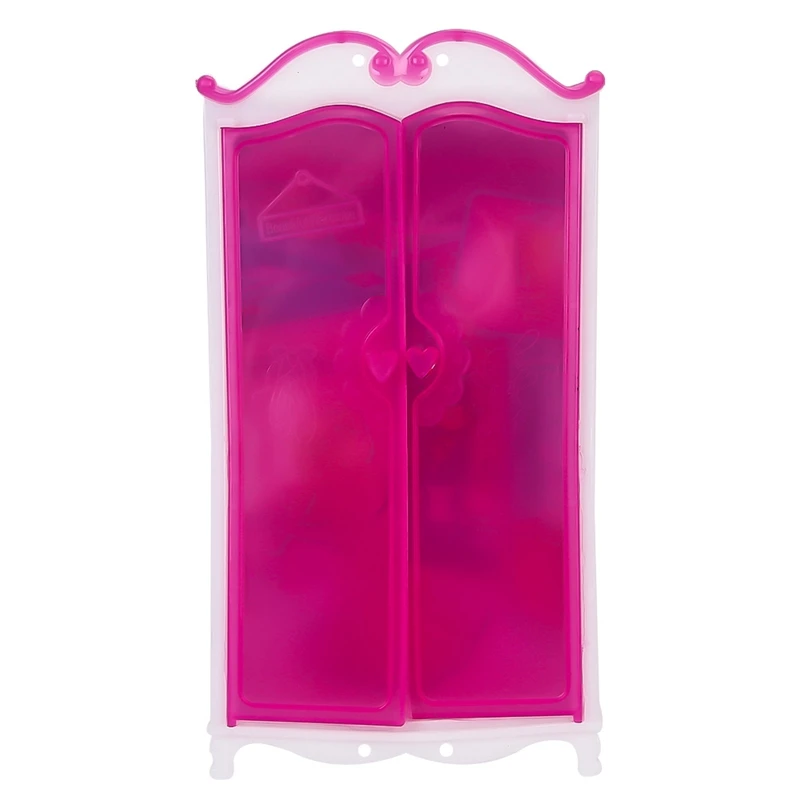 

1 Pc Doll House Closet Toy Princess Bedroom Furniture Closet Wardrobe For Dolls Toys Child Gifts Doll Accessories