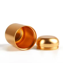 New Aluminum Tea Container Smell Proof Sealed Coffee Powder Containers Caddy Hurb Storage Boxes Portable Travel Tea Bag Cans