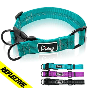 

Reflective Dog Collar Nylon German Shepherd Collars Training Pet Collar For Small Medium Large Big Dogs Pitbull Terrier Pug