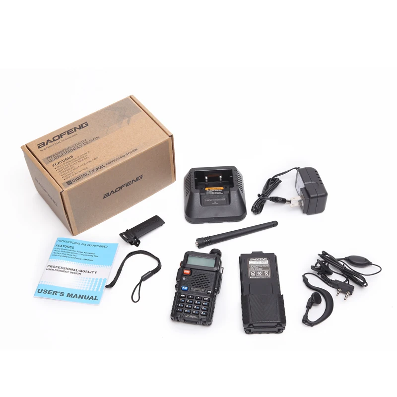 Baofeng UV-5R, 8 Вт, высокая мощность, версия, 10 км, длинная, двухсторонняя, радио, УКВ, Двухдиапазонная, портативная рация Baofeng UV 5R