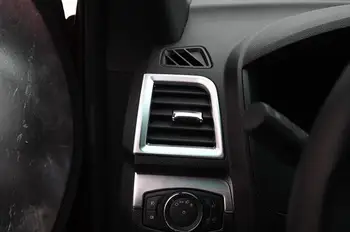 

Interior Dashboard Upper & Side Air Vent Outlet Cover Trim 4pcs For Ford Explorer 2016 2017