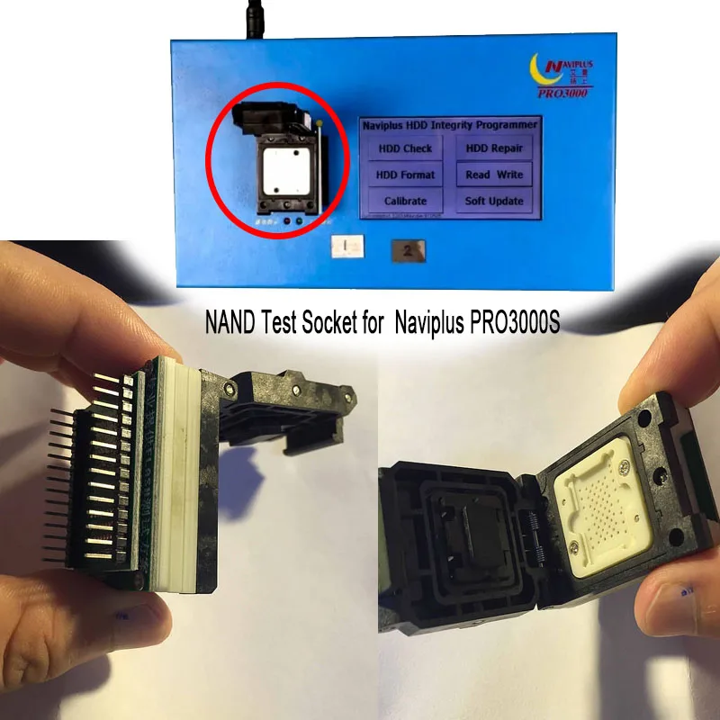 PHONEFIX LGA52 LGA60 NAND тестовый разъем для iPhone 4 4S 5 5C 5S 6 6P iPad 2 3 Air Air2 Mini1 PRO3000S адаптер|Наборы