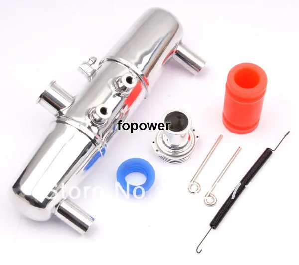 

HPI 1:8 Nitro Savage 4.6 5.9 Upgrade Dual Exhaust Pipe Joint Tubing 18001P