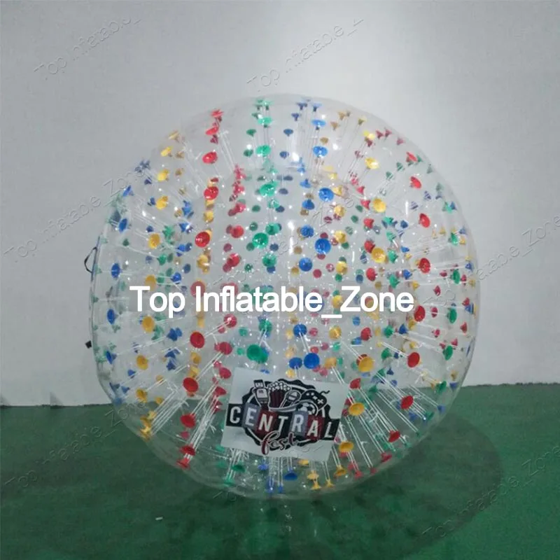 شحن مجاني اختياري اللون قطرها 3 متر نفخ الإنسان zorb الكرة مضحك zorb الكرة ل البولينج
