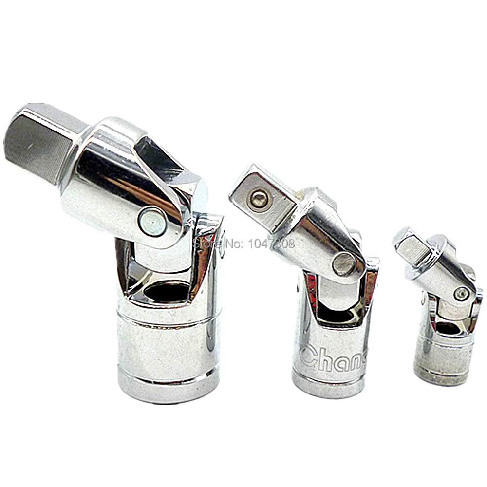 3pcs Impact Universal Joint Socket Set Swivel Hand Tools U Joint 1/4