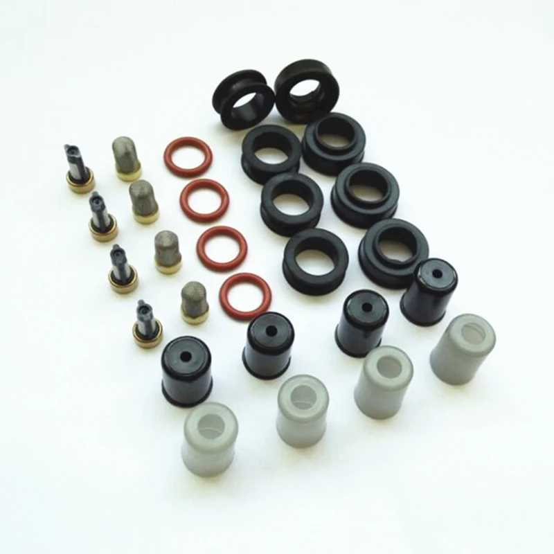 4 комплекта топливный комплект для ремонта инжектора для Toyota Pickup 4runner 2.4L топливный инжектор комплект обслуживания люверсы О 'кольца фильтры