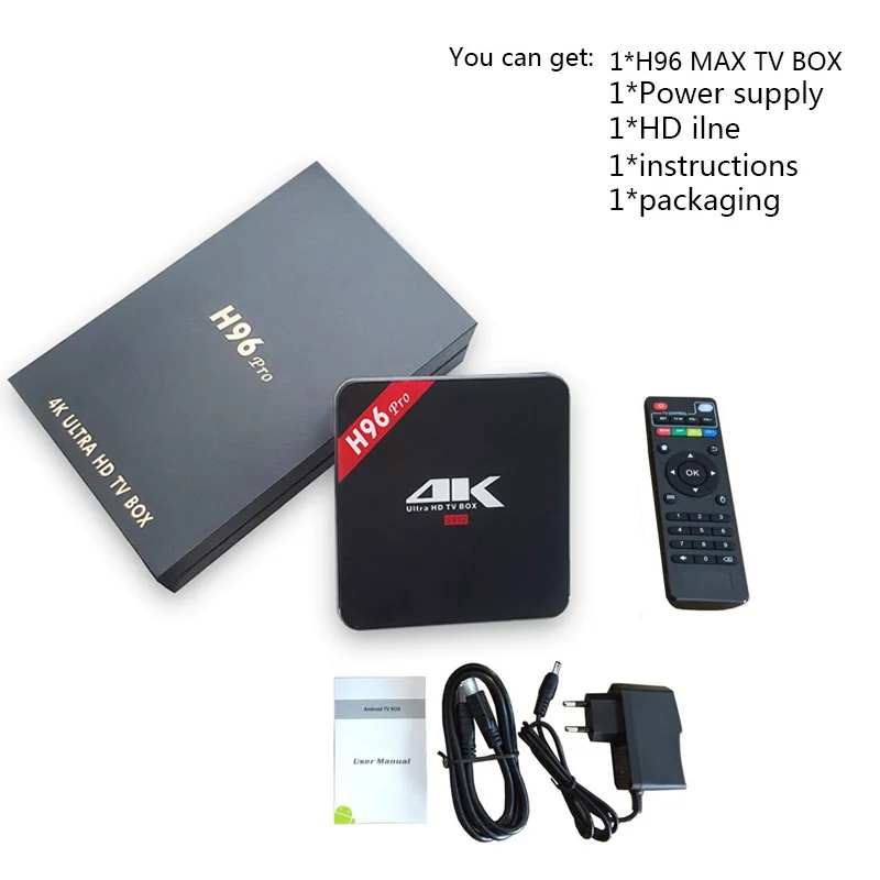 Xinways H96 pro Plus. Android 4g 32g 64g телеприставка 4 k Ultra HD H.265 Smart tv box 1000LAN Dual Wifi 2,4/5,0g медиаплеер