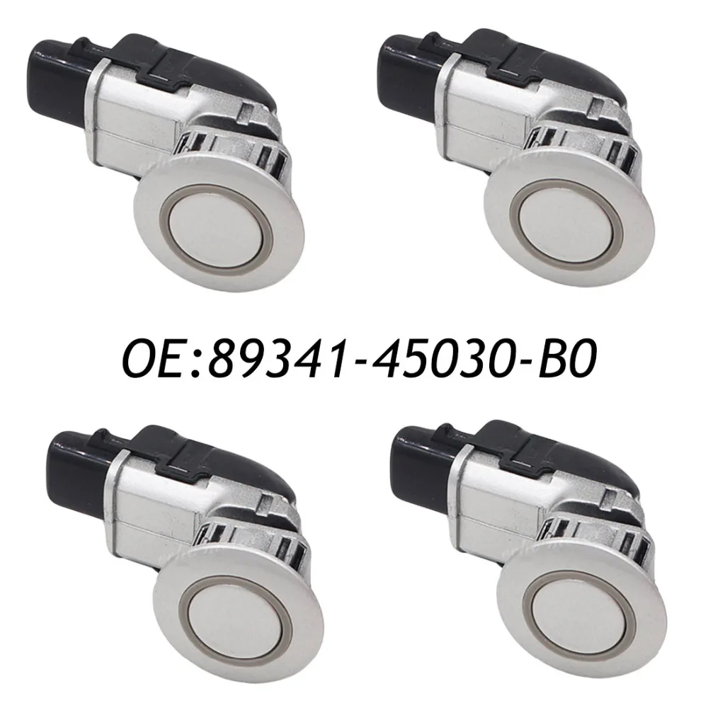 

New 4pcs PDC Parking Distance Control Sensors For Toyota Sienna 3.5L GSL20 GSL25 89341-45030-B0 89341-45030 8934145030