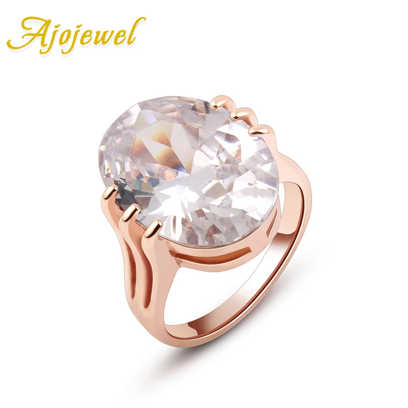 Женское кольцо с крупным овальным камнем Размер 7 9|cubic zirconia ring|engagement ringring women |