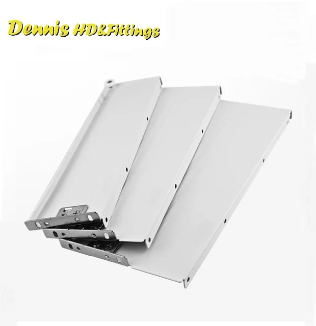 1 Par/lote H150MM Caja Metálica Lateral Corredera de Cajón Corredores