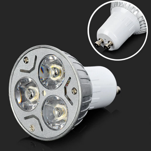 

Super Brightness GU10 6W 380lm 3-LED Warm White Spotlight 3000K led Light Lamp Bulb Downlight Spotlight Led