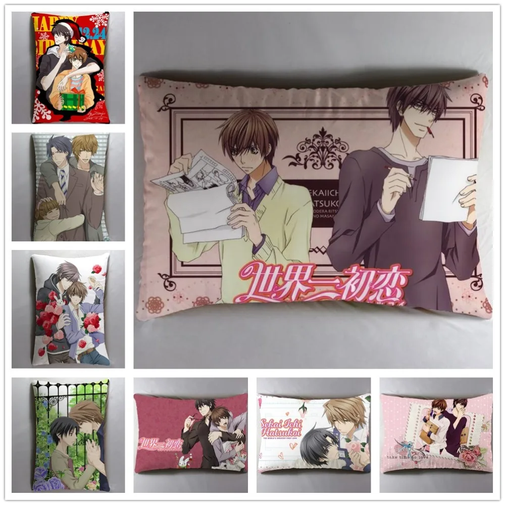 Аниме Манга Sekai Ichi Hatsukoi 40*60 см чехол для подушки сиденья постельные принадлежности Подушка 001