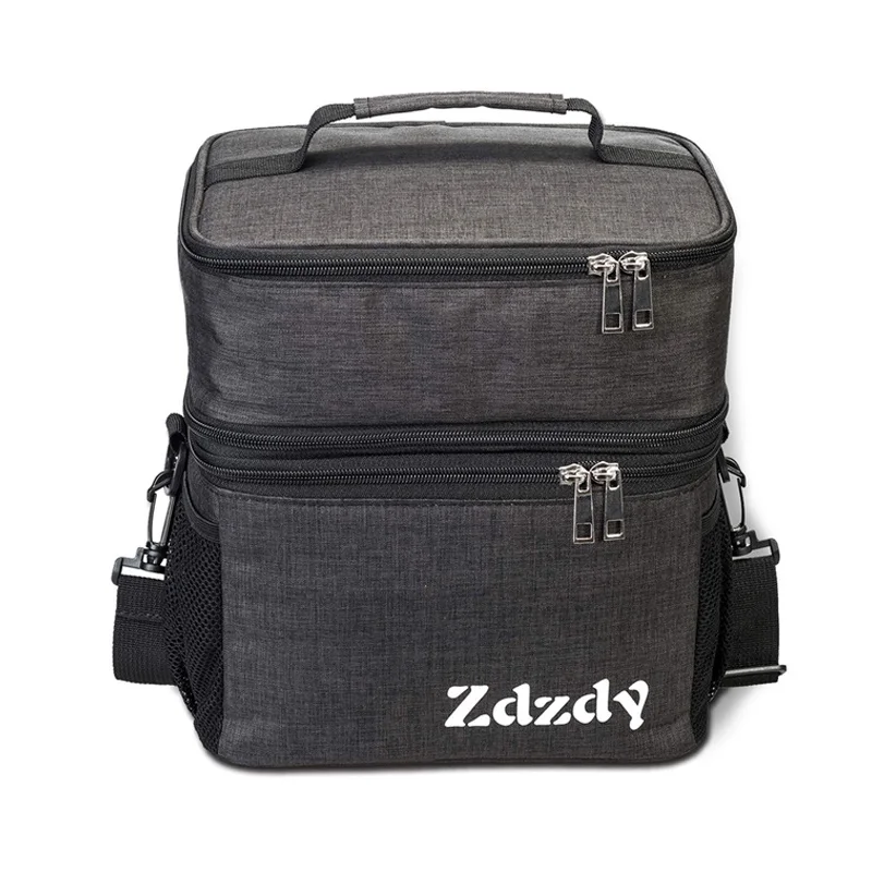 

Men Oxford AluminumThermal Lunch Bags for Women Adults Men Food Lunch Picnic Cooler Bag Beam Insulated Storage Container