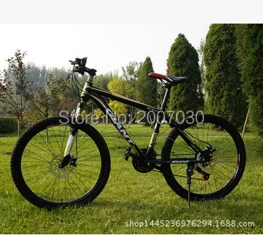 Cheap 26 inch 21-speed bike disc brake roda bike one student magnesium alloy bicycle mountain bike wheels Russia free shipping