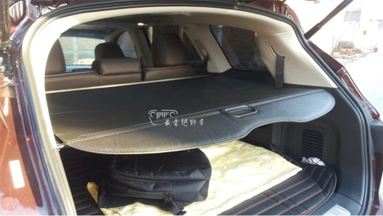 Высококачественный Автомобильный задний багажник Грузовой Чехол защитный экран подходит для infiniti QX60 2013(черный, бежевый