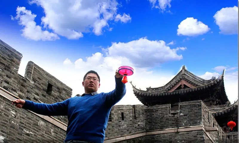 9 подшипник 12 шум с газовой сумкой китайский Kongzhu Профессиональный Diabolo YOYO шарообразный стеклянный волоконный мешок