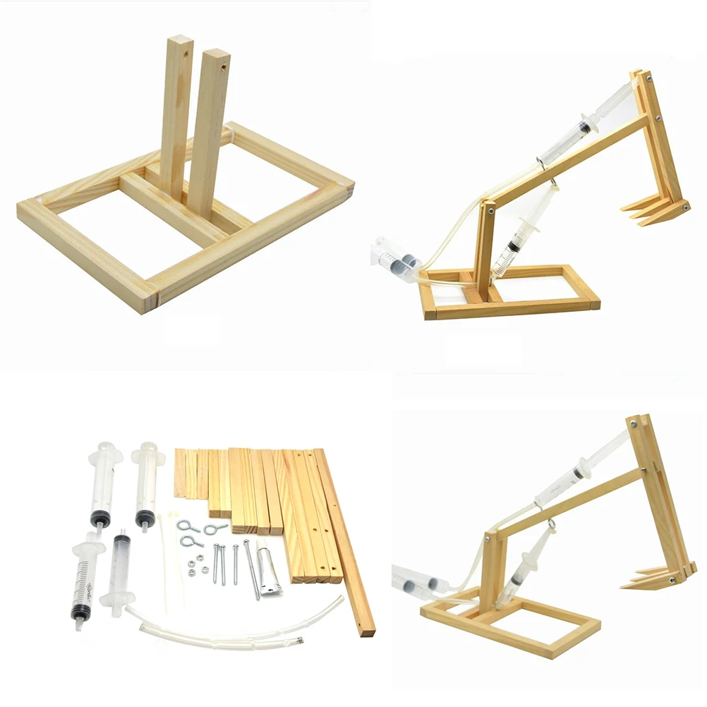 

DIY Wooden Assembly Building Model Children Kids Teen Science Educational Production Piston Handmade Gifts Physics Teaching Tool