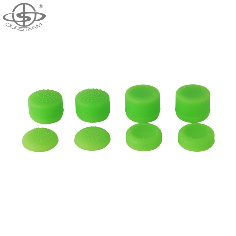 

OURSTEAM 50 sets / lot 8 in 1 For PS4 Thumbstick Grip Joystick Caps Replacement For Sony Playstation 4
