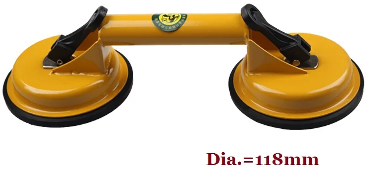 

METAL IRON VACUUM SUCTION LIFTER SUCKER SUCTION CUP PAD DOUBLE