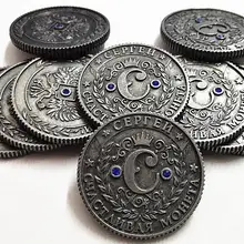 Русский язык Кошелек для монет Реплика Золото Gubi древние Редкие Redbook монеты футбол памятные монеты#8097