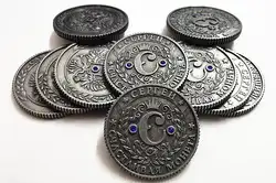 Русский язык Кошелек для монет Реплика Золото Gubi древних Редкие Redbook монеты Футбол памятные монеты #8097